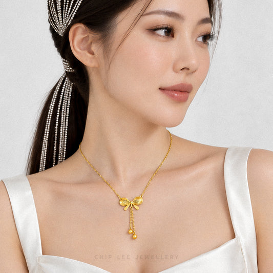 999 Pure Gold Kurdele Necklace