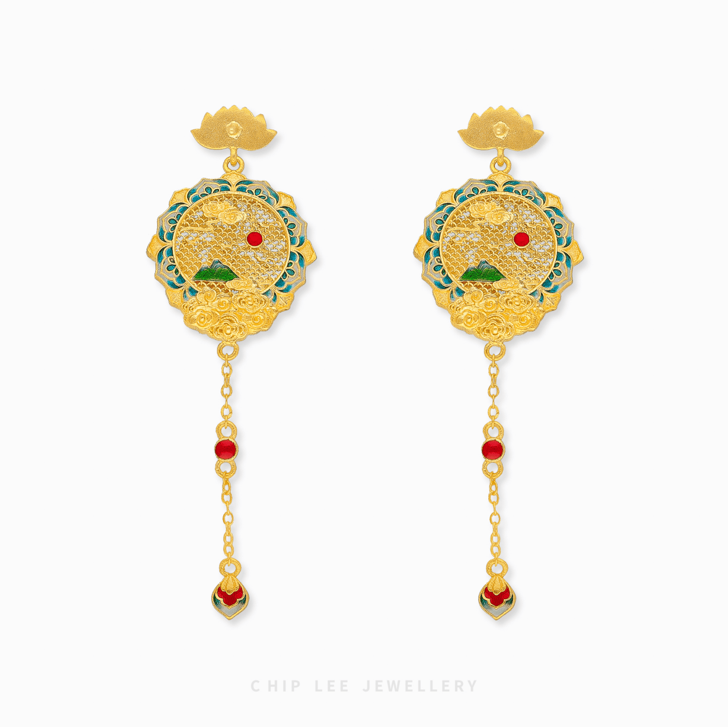 999 Pure Gold Peace and Joy Gu Fa Jin Bracelet, crafted with ancient goldsmithing techniques.