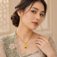 999 Pure Gold Lotus Bloom Necklace