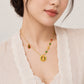 999 Pure Gold Peace and Joy (平安喜乐) Necklace