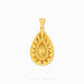 Sunburst Teardrop Pendant Necklace featuring a radiant sunburst design within an elegant teardrop shape