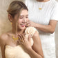 999 Pure Gold Traditional Wind Flower Earring with delicate floral motifs in solid gold, combining heritage and elegant design for timeless style.