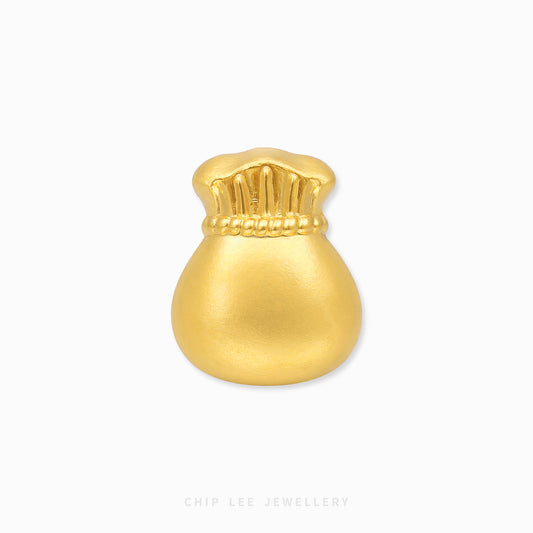 999 Pure Gold 1gram Mini Money Bag