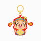 999 Pure Gold God of Fortune Spinning Coin Keychain