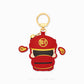 999 Pure Gold God of Fortune Spinning Coin Keychain