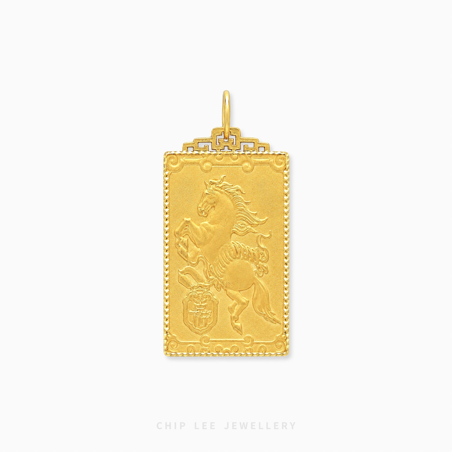 Symbolic abacus-inspired pendant necklace