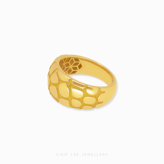 Animal Print Design Ring - Chip Lee Jewellery