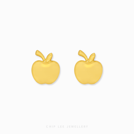 Apple Stud Earrings