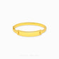Bar Bangle by Chip Lee Jewellery Singapore, sleek clean bar motif in 916/22K gold, modern statement piece with refined elegance