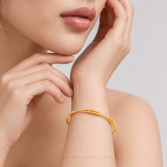 Beaded Italia Flexi Bangle