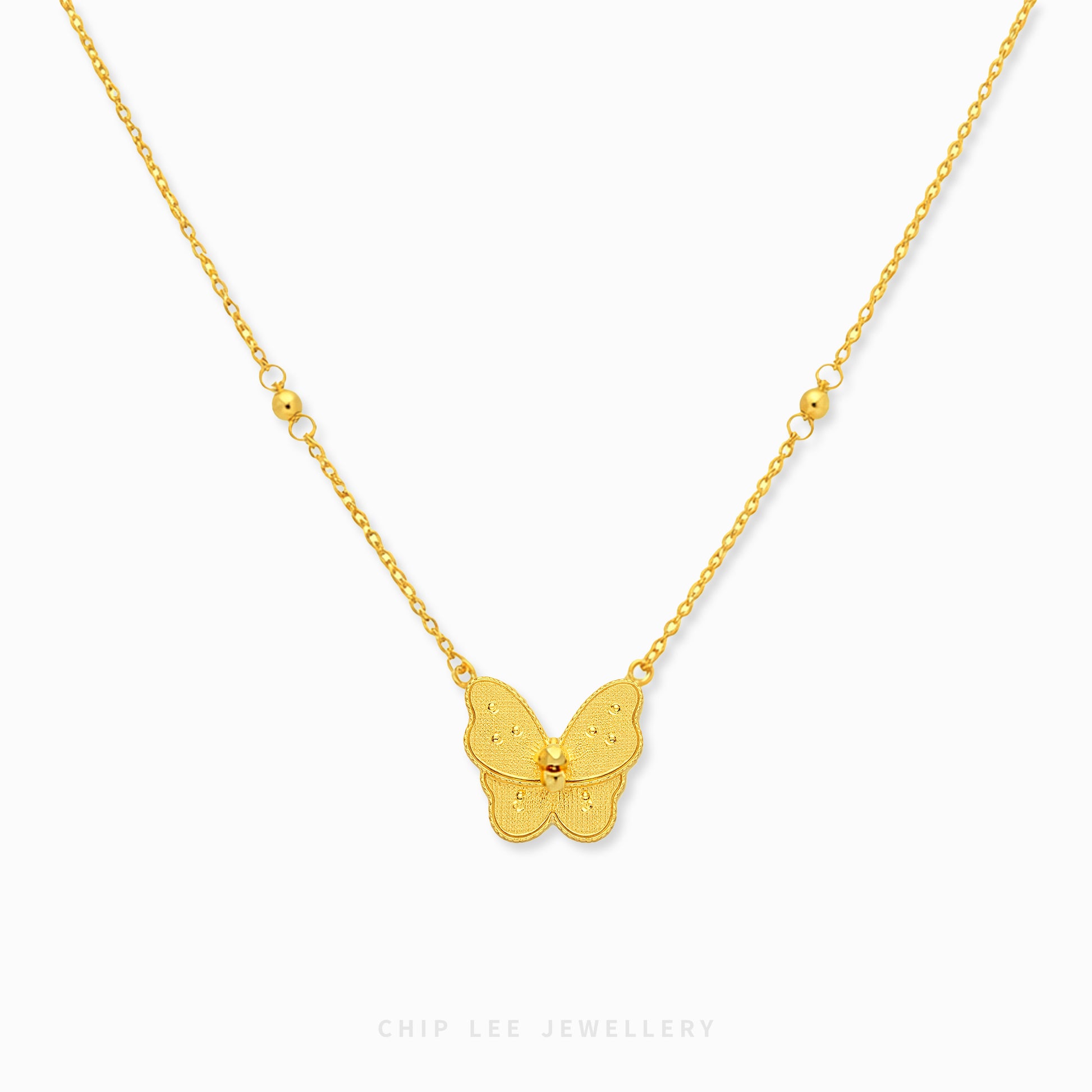 elegant butterfly necklace with delicate pendant design for women
