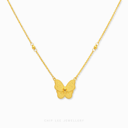 elegant butterfly necklace with delicate pendant design for women