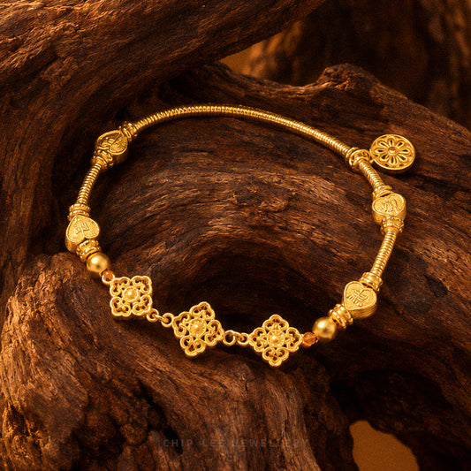 999 Pure Gold Traditional Bracelet
