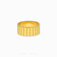 Chunky Ribbed Ring