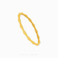 Classic Bamboo Bangle by Chip Lee Jewellery Singapore, 916/22K gold, bamboo-inspired design, symbolizes strength and resilience, timeless accessory.
