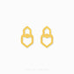 Chip Lee Jewellery Classic Stud Earring. 916 Gold (22K) simple, round button stud earrings. Certified pure gold jewelry for daily wear.