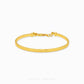 A textured yellow gold hinged bangle bracelet with a lobster clasp, shown on a clean white background with the brand name 'CHIP LEE JEWELLERY' at the bottom.