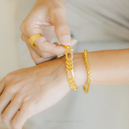 Mixed Link Chain Bracelet