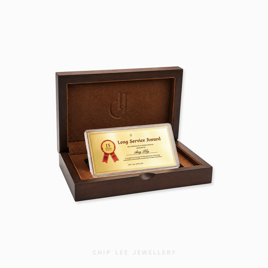 999 Pure Gold Customisable Gold Card