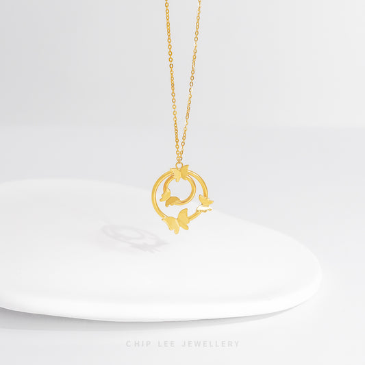Oracle Butterfly Necklace