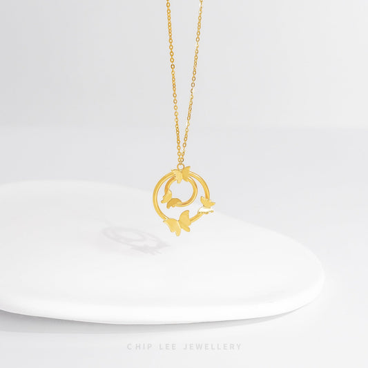 Oracle Butterfly Necklace