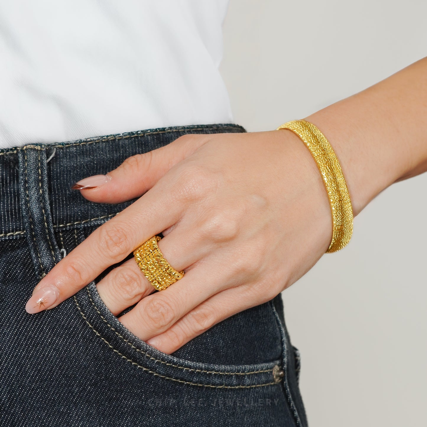 Italia Mesh Flexi Bangle