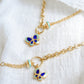 Ethereal Butterfly Mixed Enamel Necklace