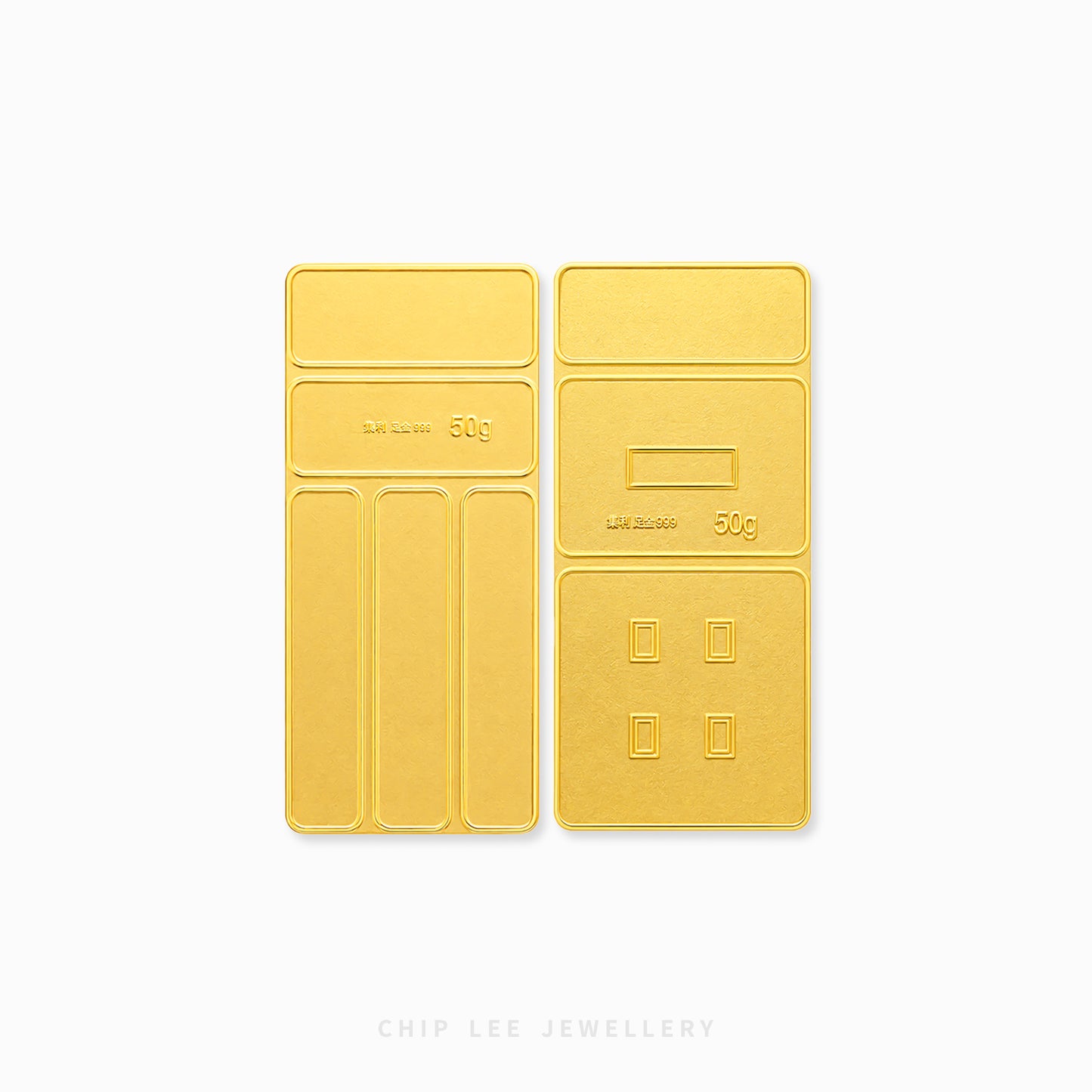 Dragon Phoenix Imperial Prosperity 999 Gold Bar in Fine Pure Gold