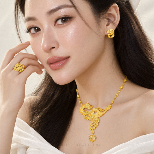 Dragon and Phoenix Necklace