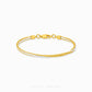 A gold-plated multi-strand rope chain bracelet with a lobster clasp, displayed on a clean white background with a faint 'CHIP LEE JEWELLERY' watermark at the bottom.