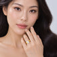 Duo Tone Heart Ring