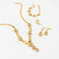 Duo Tone Oracle Statement Necklace