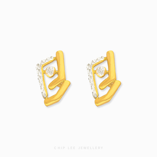 Duo Tone Greco Studs