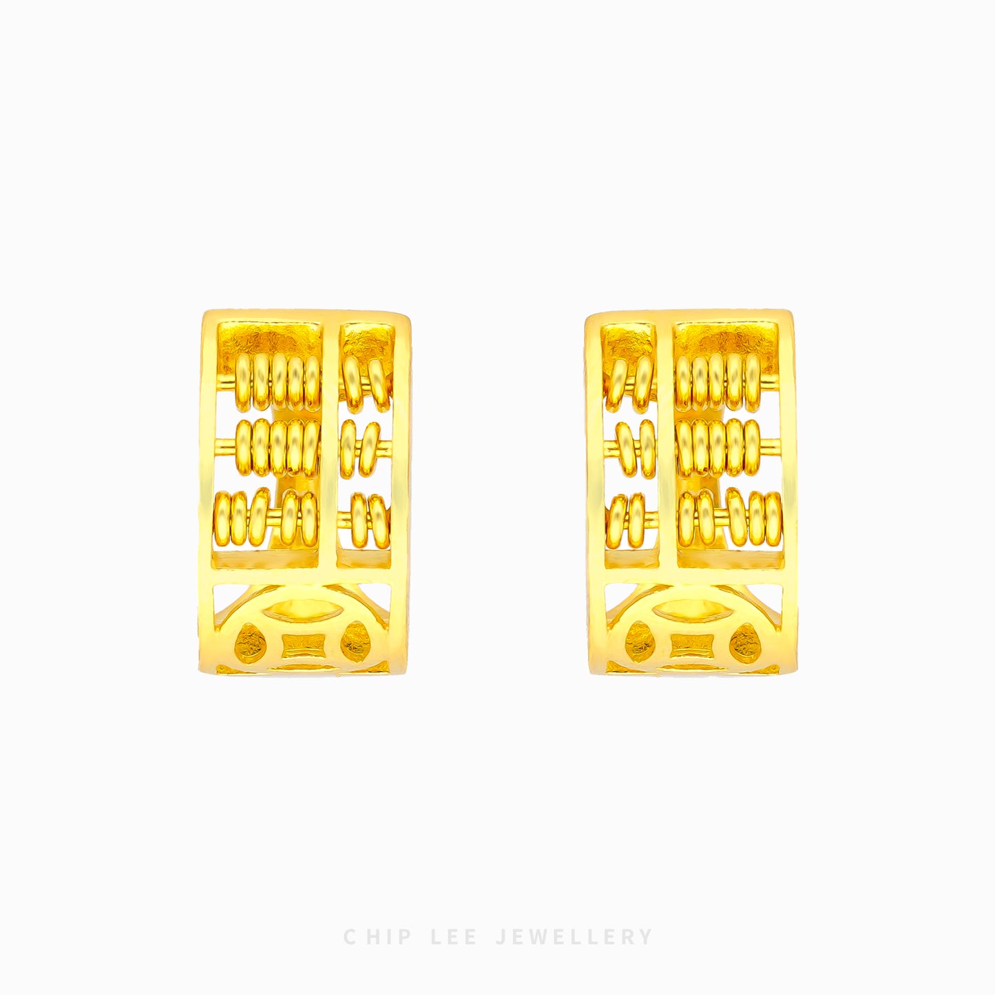 Abacus Loop Earring - Chip Lee Jewellery