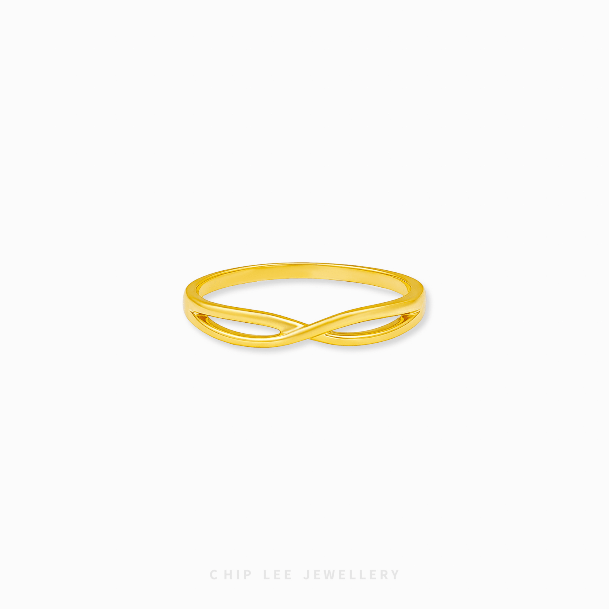 Entwined Infinity Ring with intertwined infinity design, elegant women’s jewelry symbolizing eternal love and limitless possibilities
