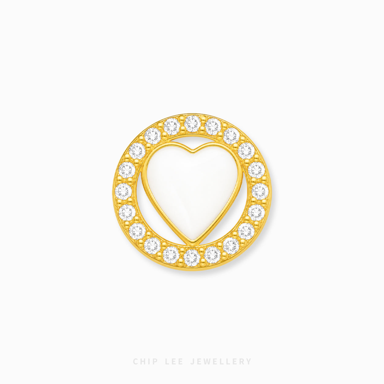 Eternal Heart Halo Charm