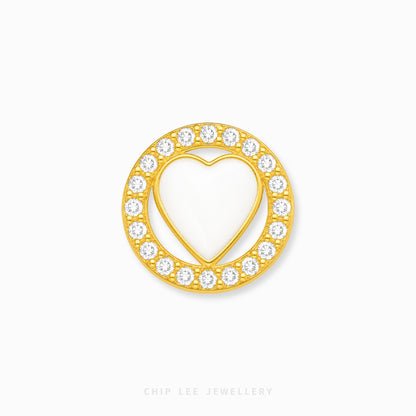Eternal Heart Halo Charm