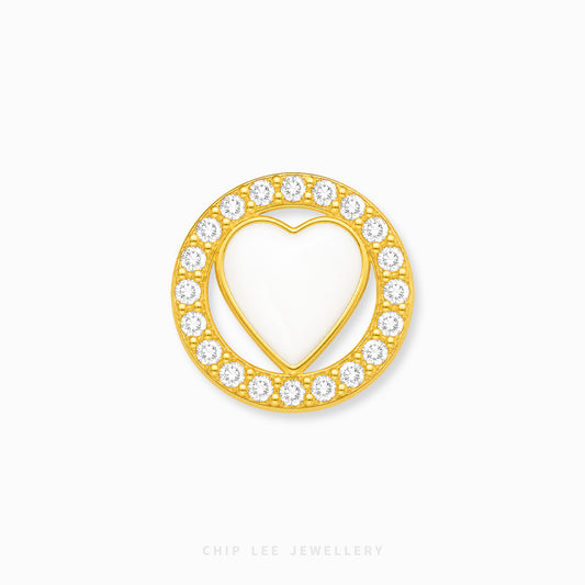 Eternal Heart Halo Charm