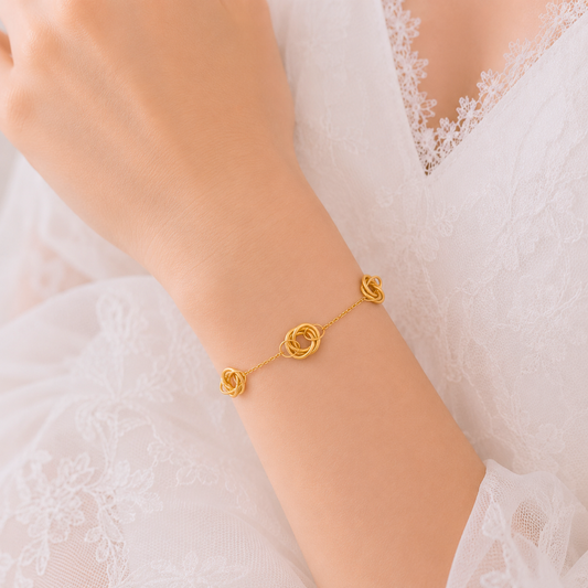 Evermore Trinity Loop Bracelet