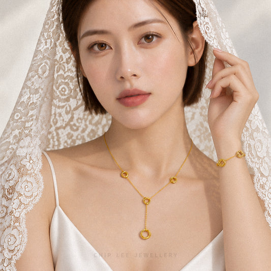 Evermore Trinity Loop Bracelet