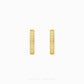 Cubic Zirconia Hoop Earrings