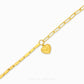 Heart Mixed Link Bracelet