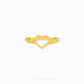 Hollow Heart Ring with open-heart design, sleek curves, comfortable fit, elegant women’s jewelry, perfect for gifts or daily wear