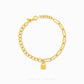 Mixed Chain Lock Bracelet