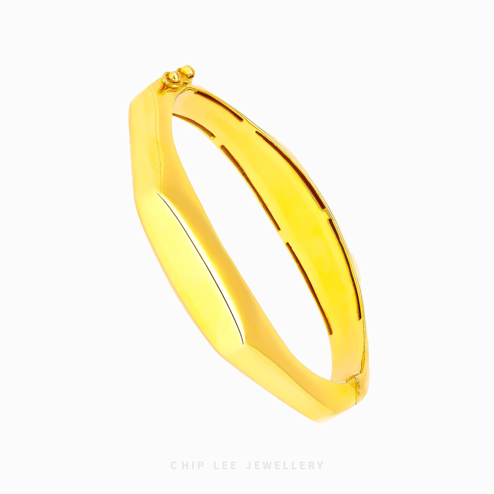 Classic Octagon Bangle - Chip Lee Jewellery