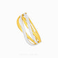 Duo Tone Duo Crossover Bangle