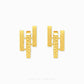 Intricate Earring in certified 916 gold by Chip Lee Jewellery Singapore, detailed design for refined elegance and versatile timeless style.