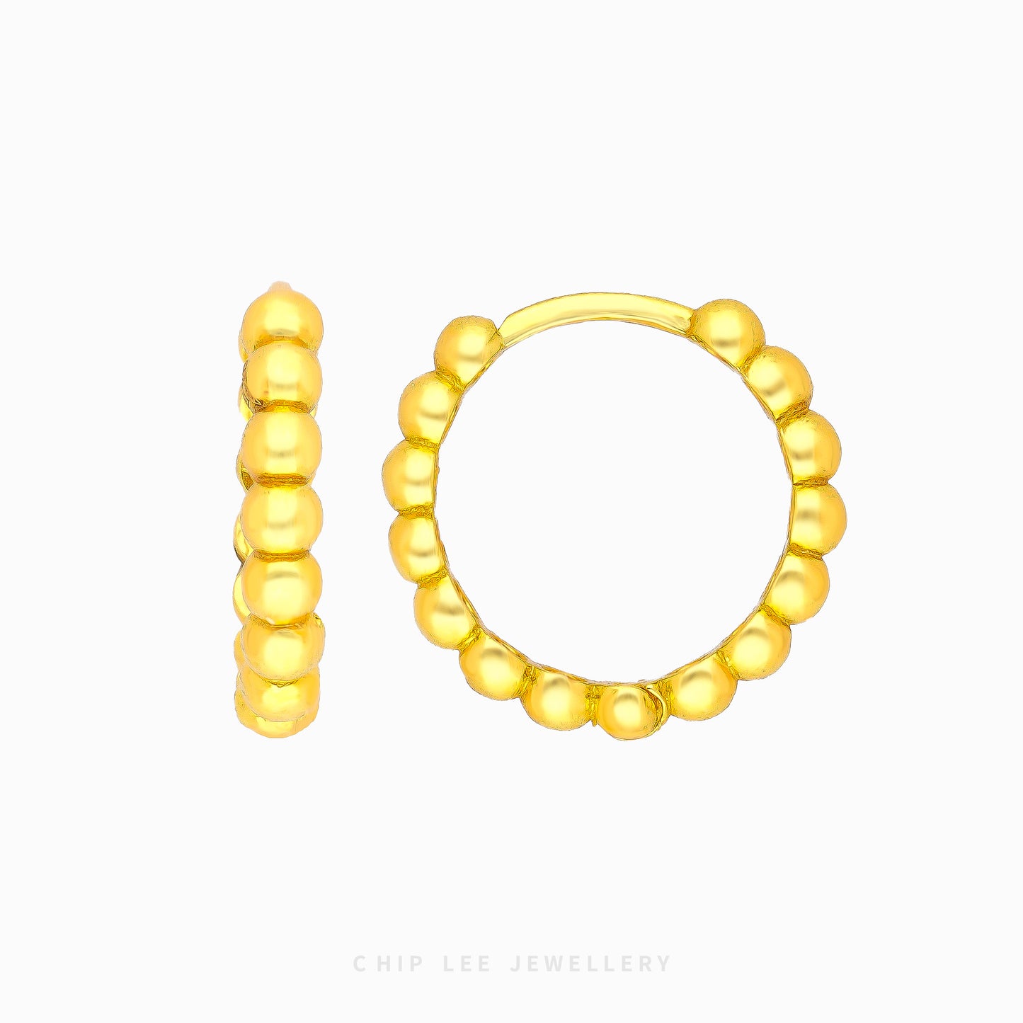 Beaded Hoop Earring - Chip Lee Jewellery