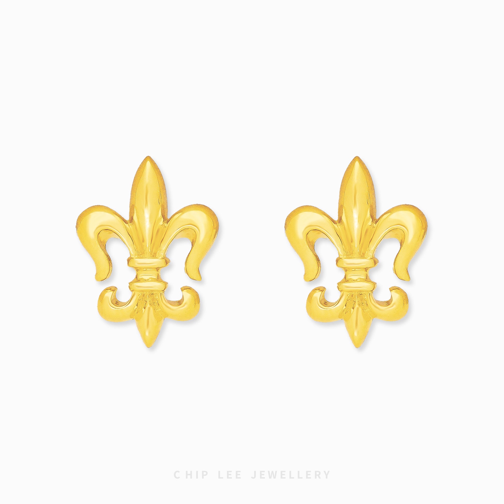 Classy Trident Stud Earring - Chip Lee Jewellery