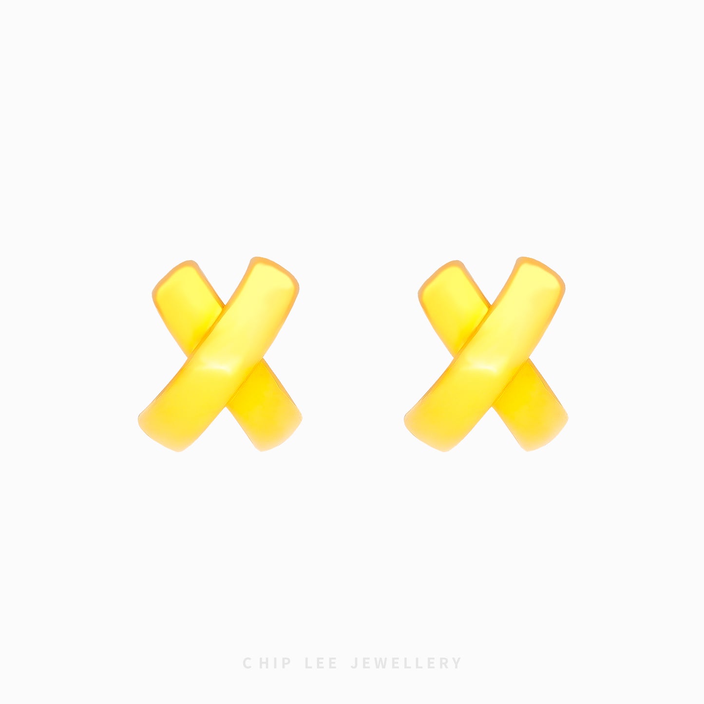 "X" Stud Earring - Chip Lee Jewellery